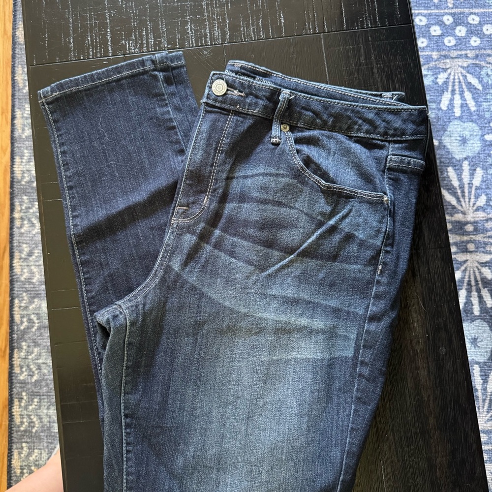 Mossimo Denim Mid-Rise Curvy Skinny
